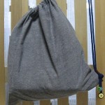 １００均商品の｢のれん｣を使った簡単！大きな巾着袋の作り方